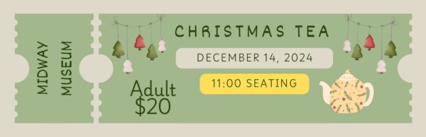 Christmas Tea 11:00 (Adult)